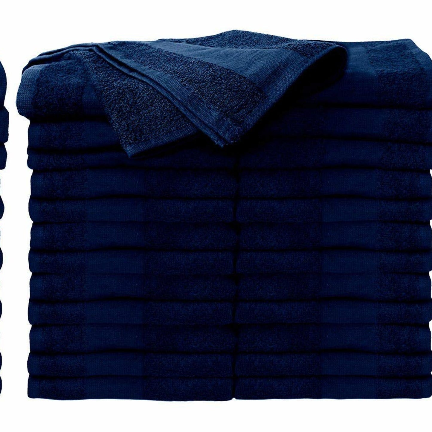 Navy Blue Cotton Salon Towels 16x27 24-pack