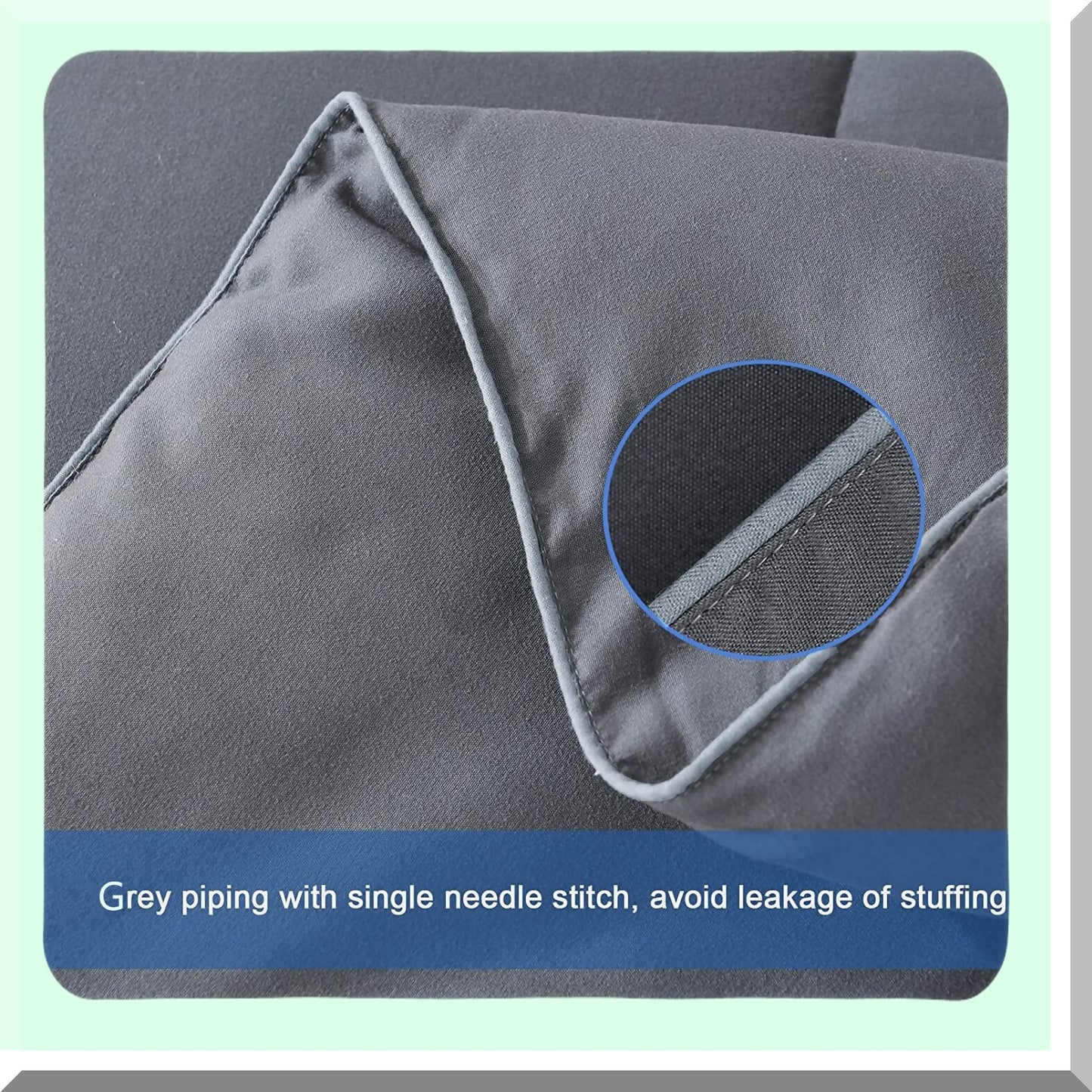 Luxury Cloud Full Size Comforter - Plush Down Alternative Duvet Insert with Corner Tabs - Cozy Reversible Microfiber Bedding - Dark Gray, 82"x86"