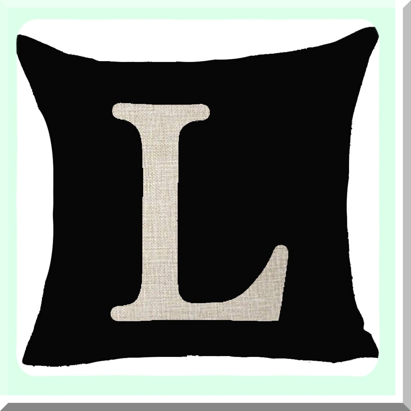 Pug Love Decorative Pillow Cover Set - English Pug Dog Design, Black Background, Cotton Linen Material, 18x18 inches - Cushion Case for Home Décor