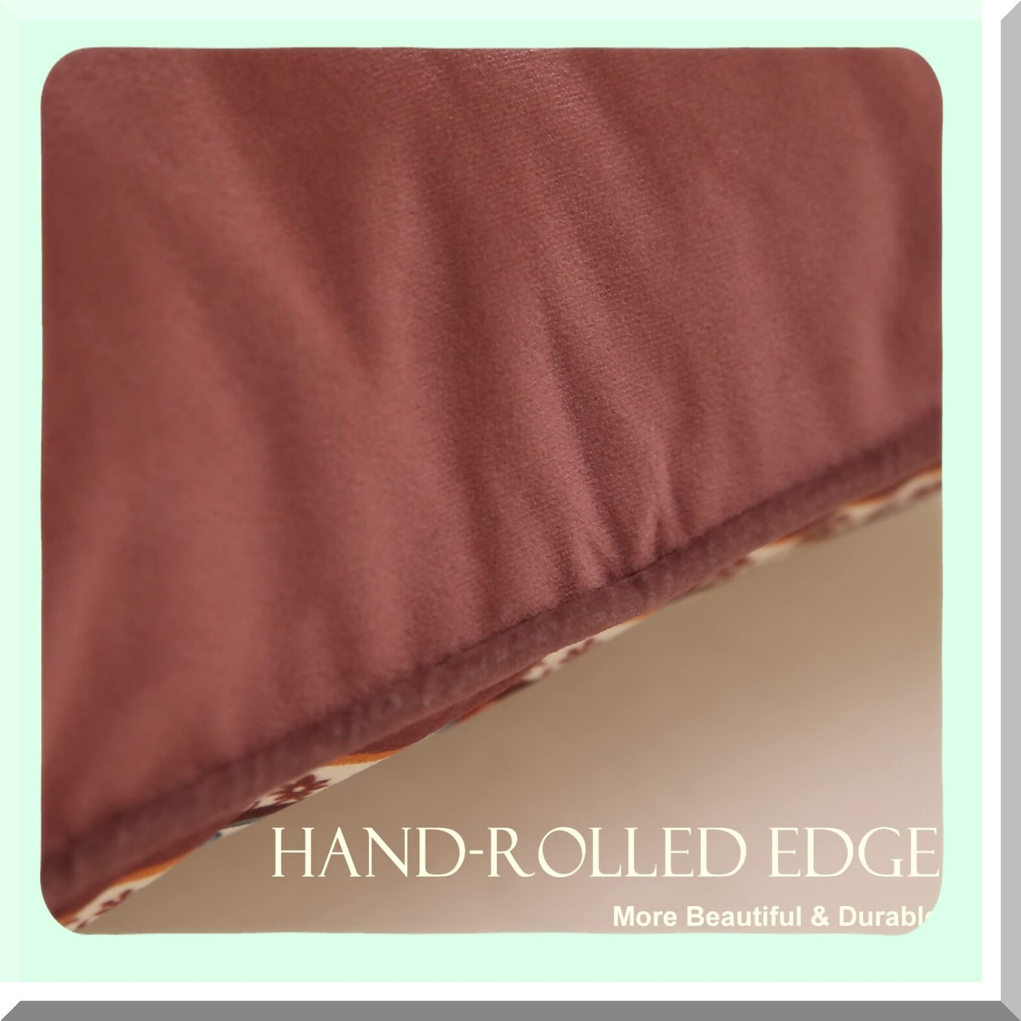 Vintage Velvet Bird Floral Lumbar Pillow Covers - Set of 2, Farmhouse Decorative Throw Pillowcases for Living Room & Outdoor, 12"x20" Red Soft Rectangular