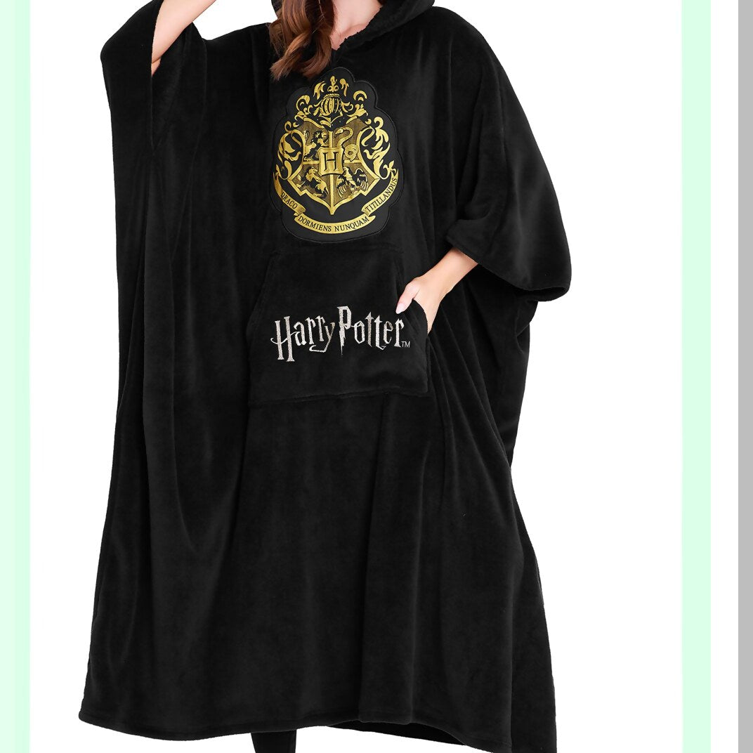 CozyCloud Oversized Fleece Blanket Hoodie - Ultimate Comfort for Women, Men, and Teens