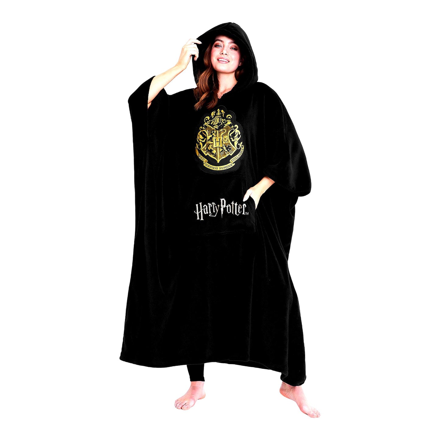 CozyCloud Oversized Fleece Blanket Hoodie - Ultimate Comfort for Women, Men, and Teens