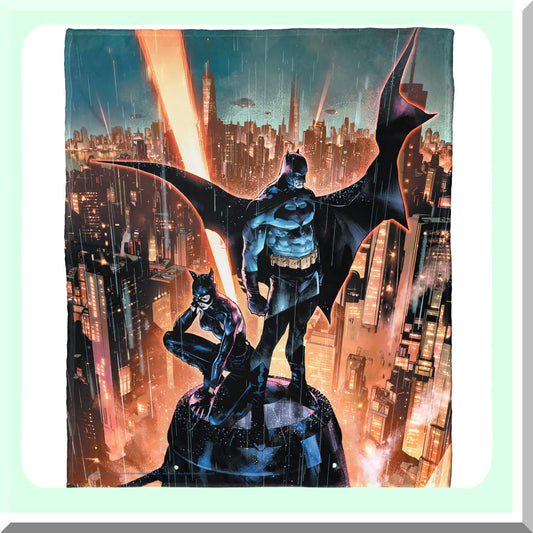 UrbanSilk Comfort Throw Blanket - 50x60, Cityscape Edition