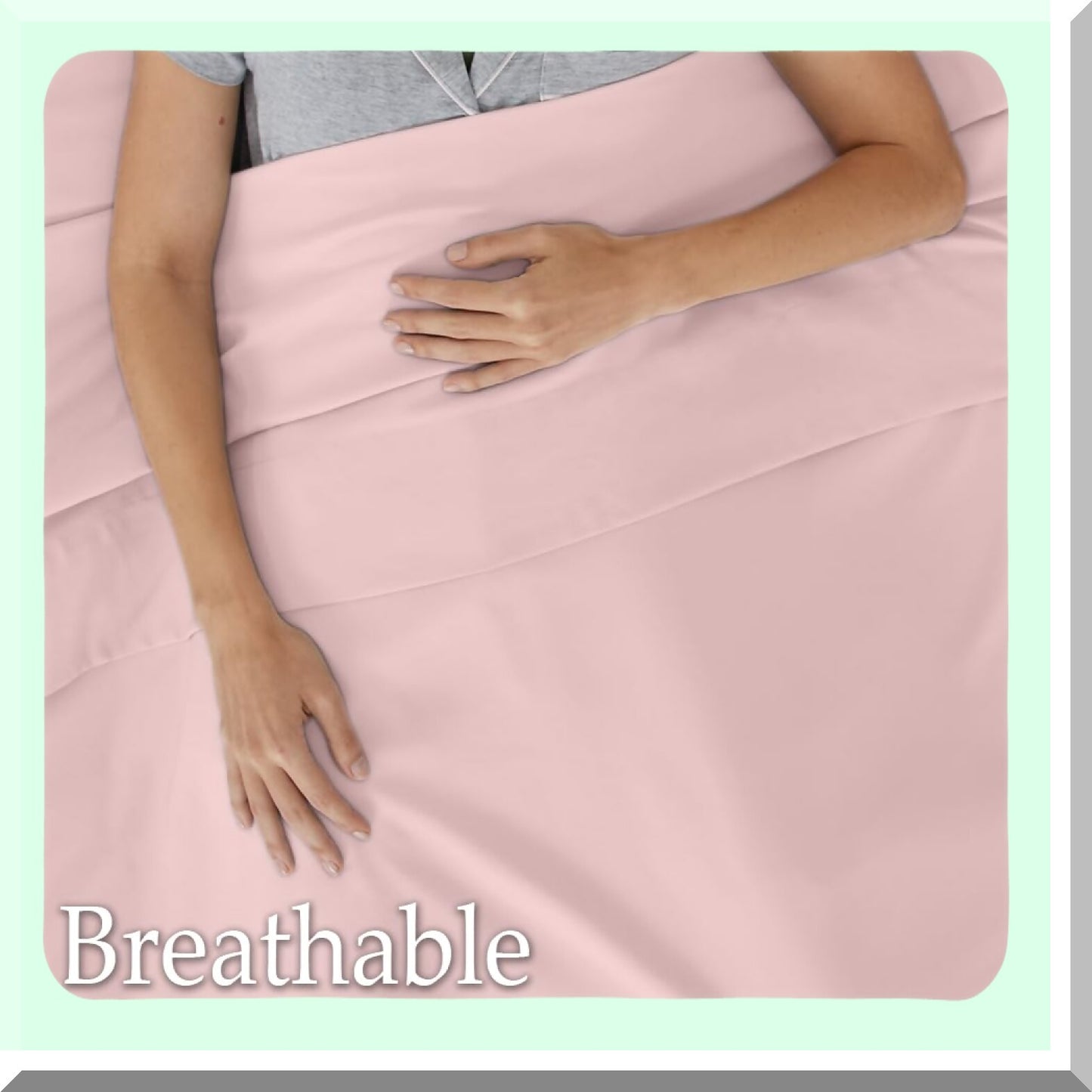 Luxury Linen Light Pink Bedding Set - Soft Microfiber Sheets & Pillowcases, Extra Deep Pocket, Breathable Wrinkle & Fade Resistant, Easy Care Machine Washable - 4 Piece Full Bed Sheet Set