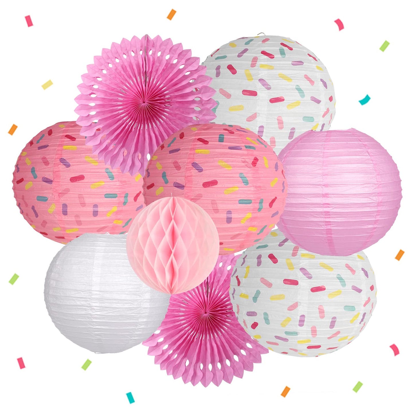 Donut Party Decorations for Birthdays and Baby Showers