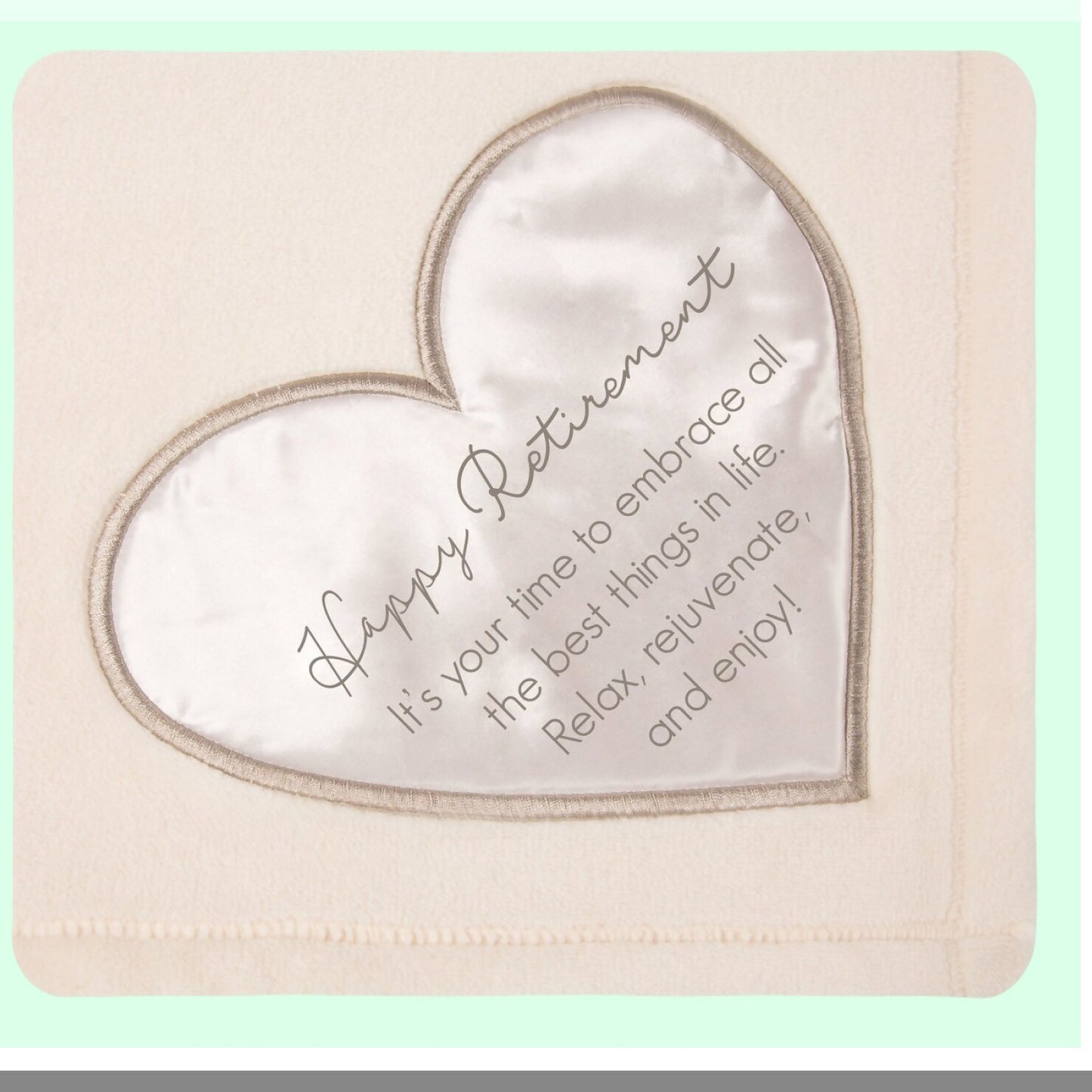 CozyRetreat: Ultra-Soft Plush Retirement Blanket 50"x60""