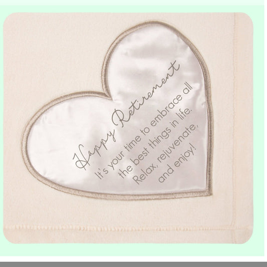 CozyRetreat: Ultra-Soft Plush Retirement Blanket 50"x60""