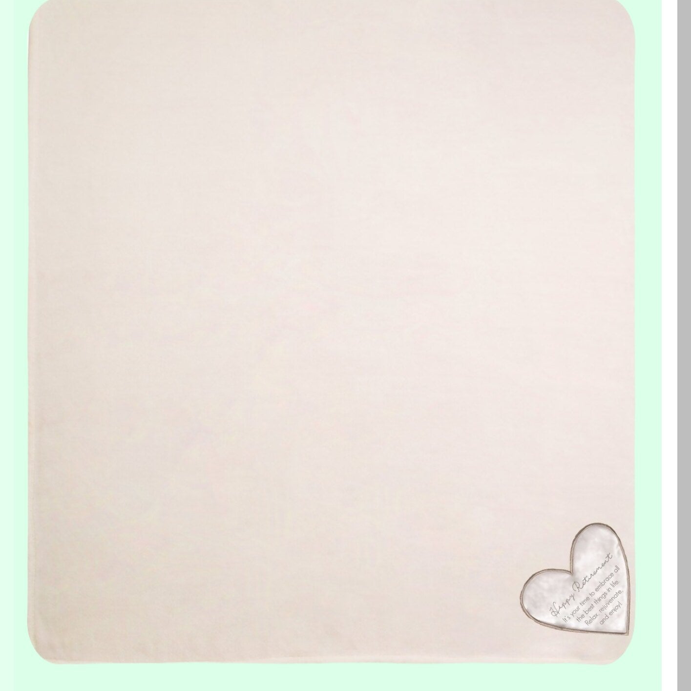 CozyRetreat: Ultra-Soft Plush Retirement Blanket 50"x60""