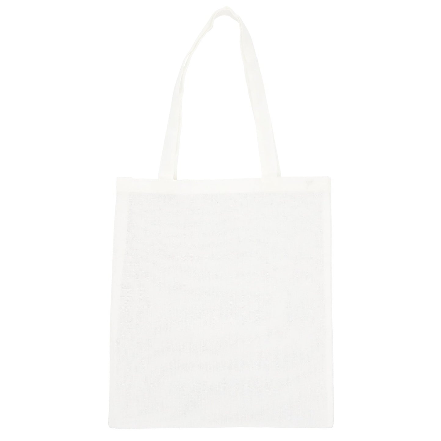 Medium Cream-Colored Cotton Tote Bags, 15.75x14 in. (Pack of 4)