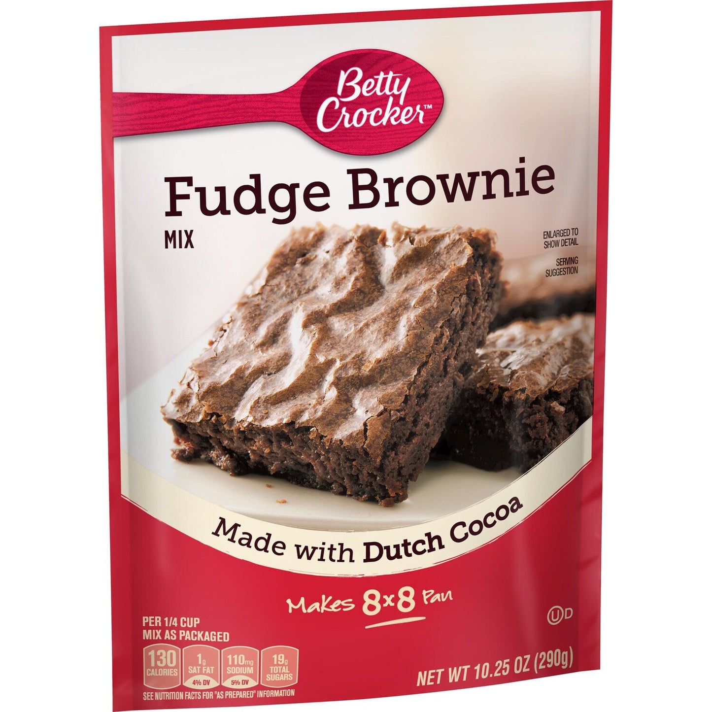 Betty Crocker Fudge Brownie Mix, 10.25-oz. (Pack of 6)