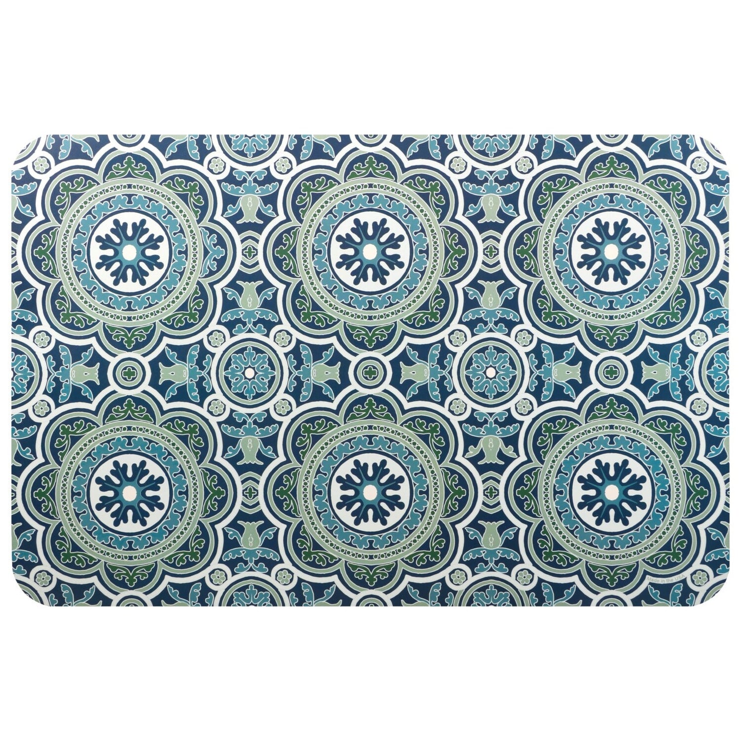 Moroccan Tile Looking Placemats, 11.25x17.125 in. (Pack of 18)