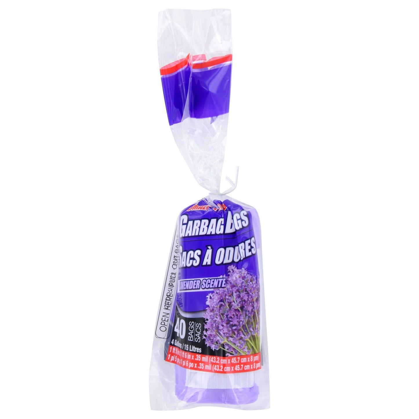 4-Gallon Scented Trash Bags, 40-ct. Packs (Pack of 36)