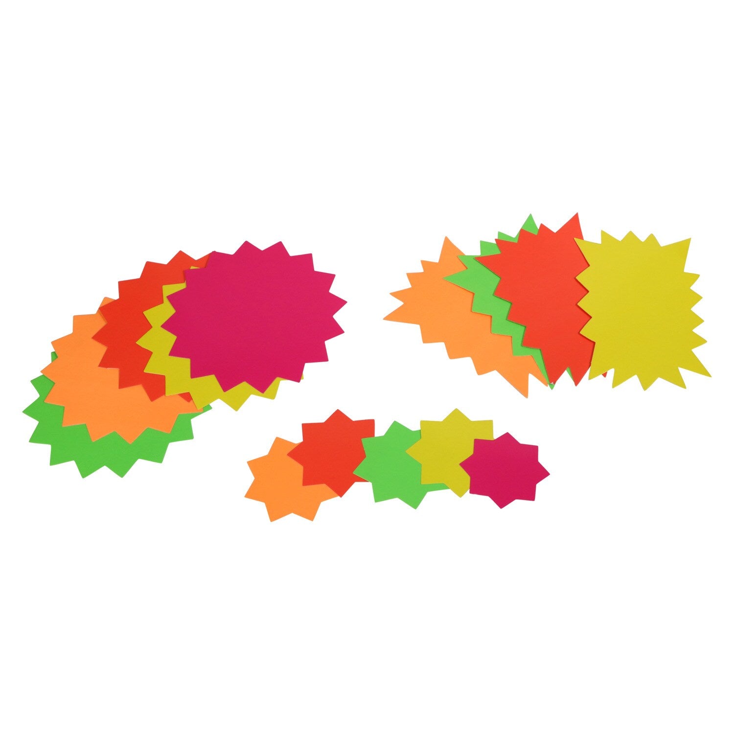 Jot Neon Starbursts, 30-ct. Packs (Pack of 24)