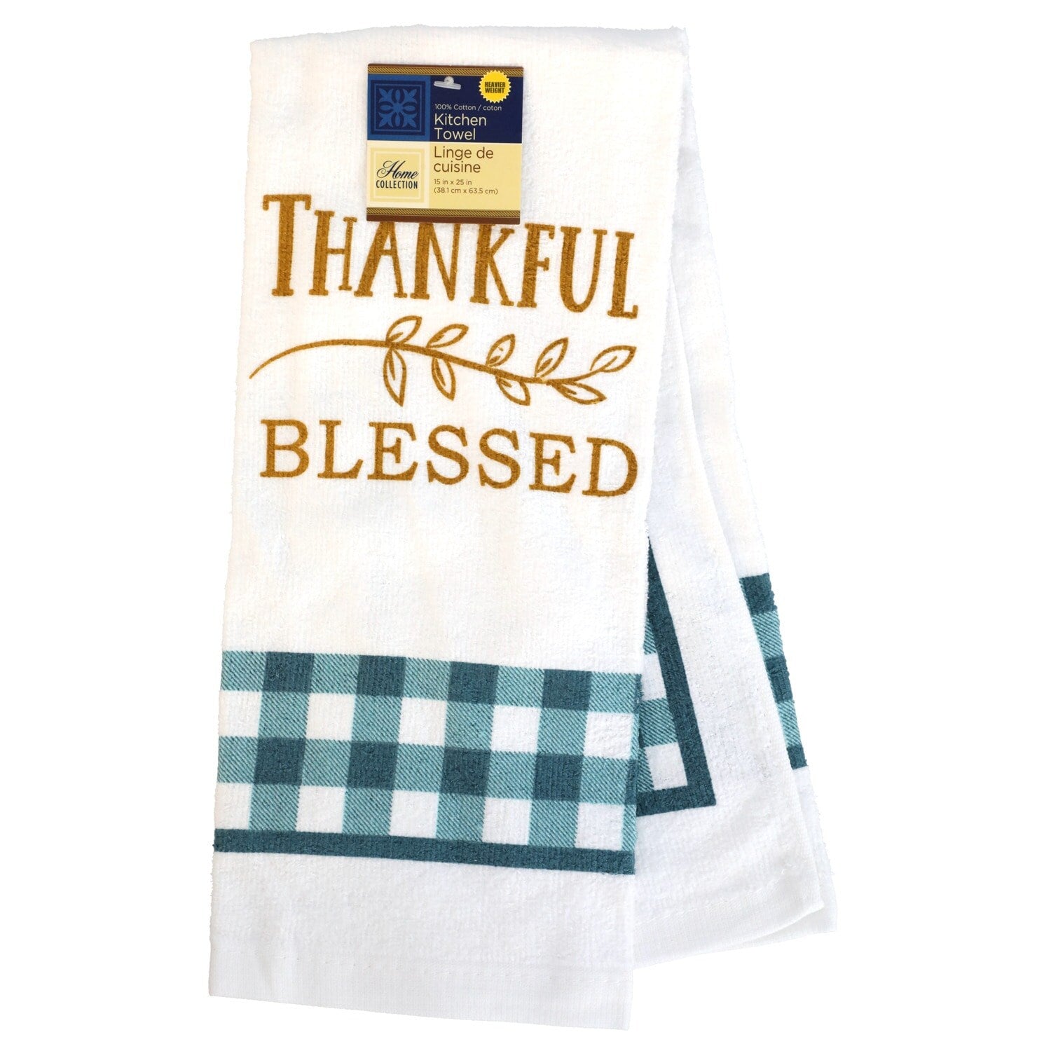 Sentiment Kitchen Towels, 15x25 in. (Pack of 24)