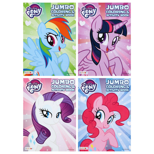 Bendon My Little Pony Jumbo Coloring Books (Pack of 20)