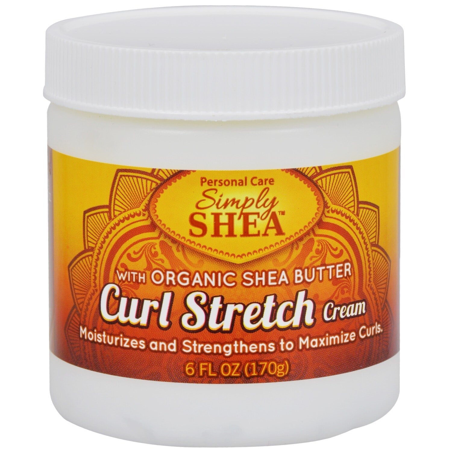 Simply Shea Curl Stretch Cream, 6-oz. Jars (Pack of 12)