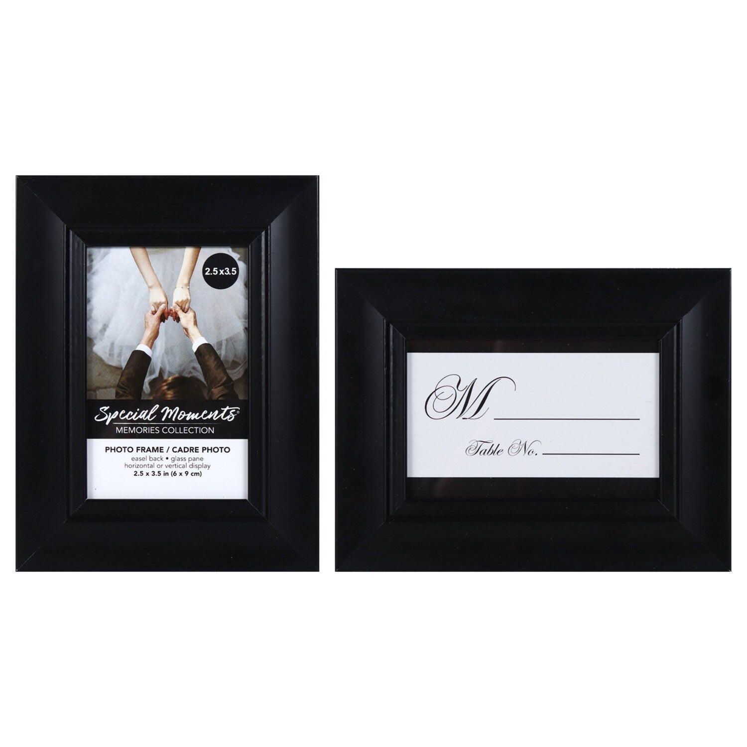 Special Classic Black Picture Frames, 2x3 in. (Pack of 12)