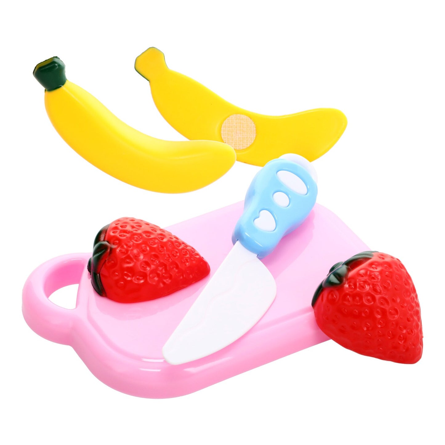 Kitchen Plastic Play Sets of Sliceable Food (Pack of 24)