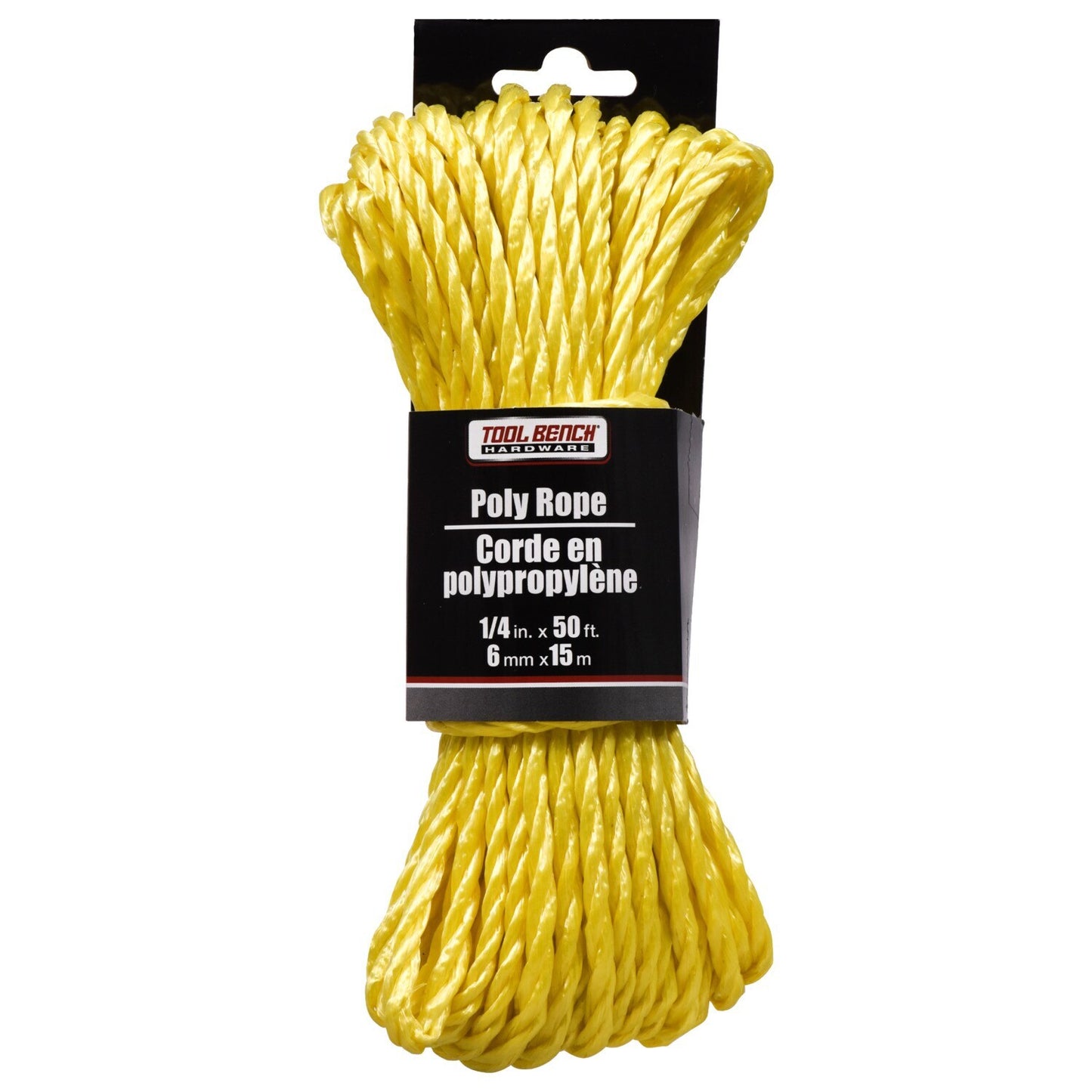Tool Bench Hardware Poly Rope, 50 ft. Coils (Pack of 24)