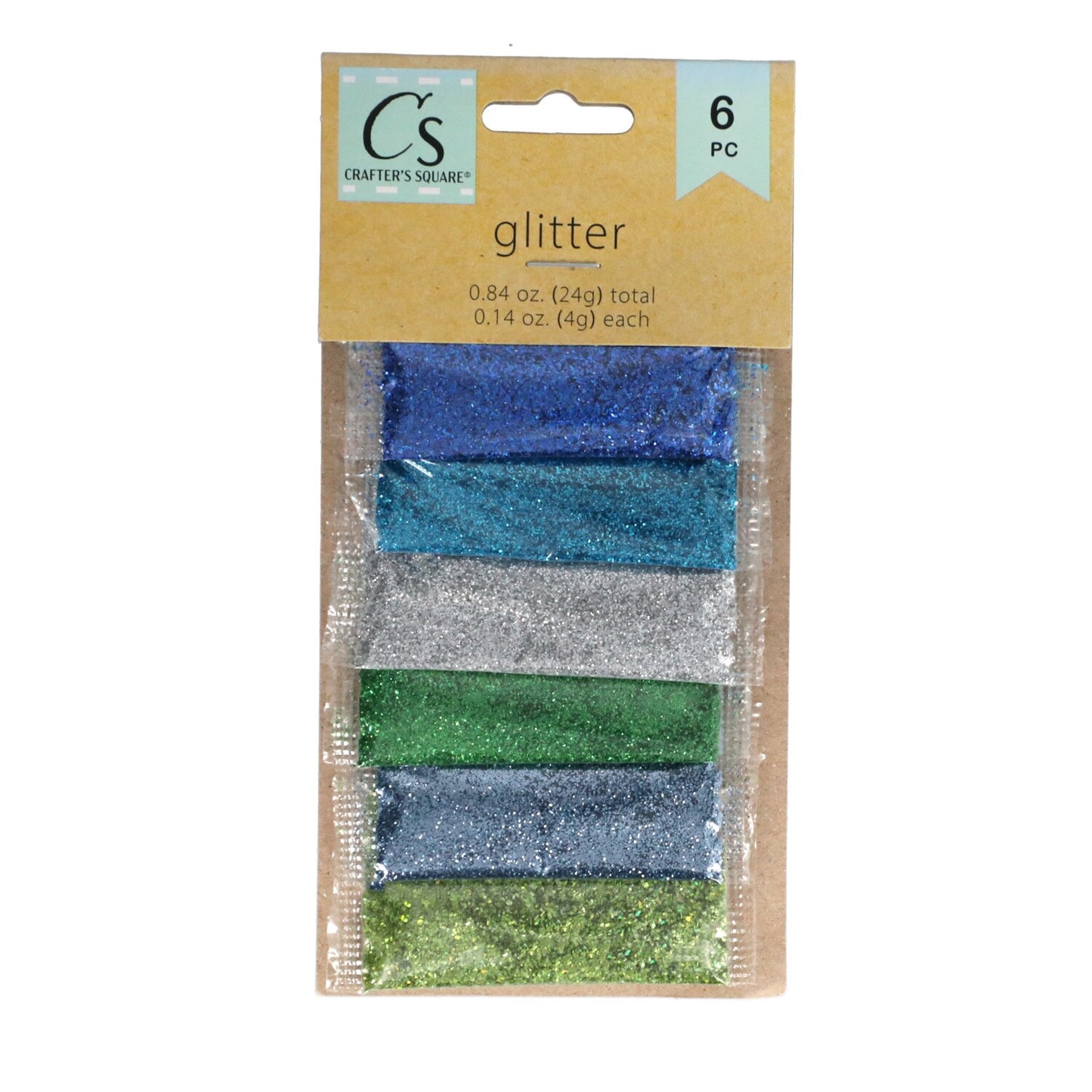 Crafter's Square Superfine Glitter, 6-ct. Packs (Pack of 36)