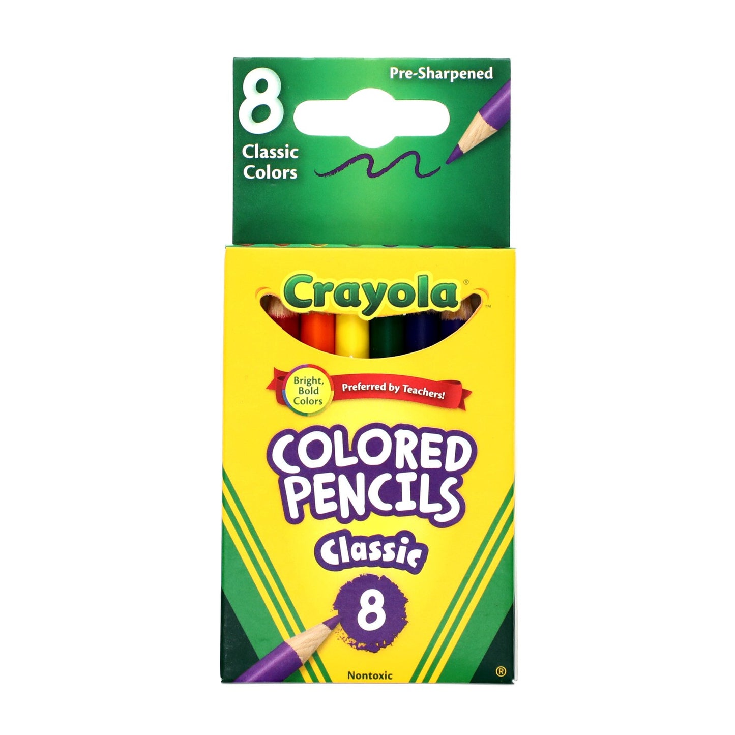 Crayola Short Colored Pencils, 8-ct. Packs (Pack of 24)