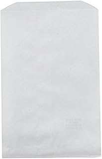 White Kraft Paper Bags, 6" x 9", 100 Pack