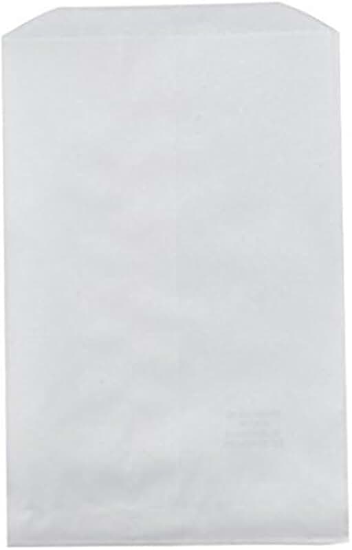 White Kraft Paper Bags, 6" x 9", 100 Pack