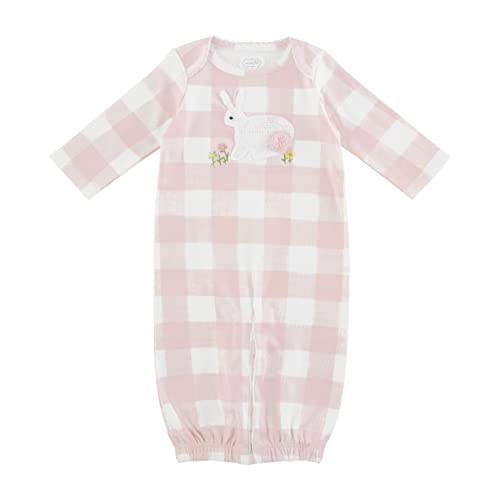 Crochet Gown, Pink Bunny, 0-3 Months