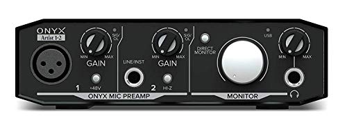 Audio Interface, Onyx Artist 1X2 USB Audio Interface (Onyx Artist 1-2)