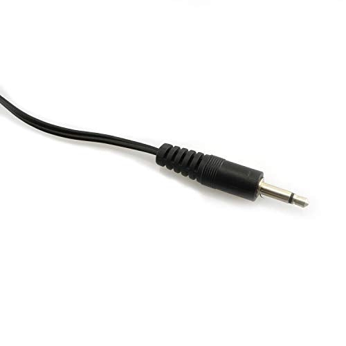 1-Pack 3.5mm IR Infrared Emission Line Remote Control Receiver Extension Cord Cable 1m