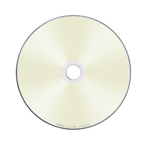 (Pearl Color Printing Wide Specification) 20 Spindle Cd-rde80ppx20pn 80 Minutes Inkjet Printer Support for Tdk Music Cd-r