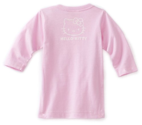 '-Girls Infant Tiny Chum Long Sleeve Snap T-Shirt, Pink, 0-3 Months