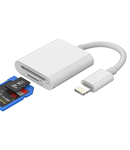 Micro SD Card Reader Adapter for iPhone and iPad