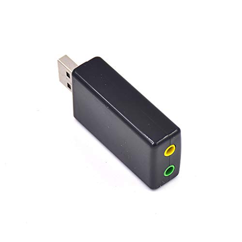 PULABO Nice Design1PCS New 7.1 Channel External USB Audio Sound Card Adapter Virtual 7.1 USB Mic Speaker Audio Card Creative and Useful