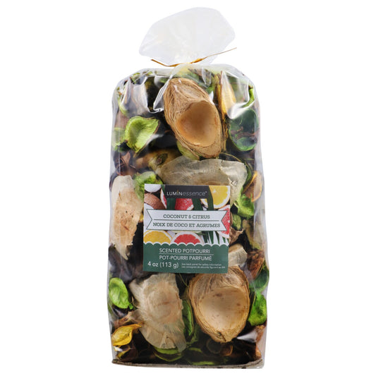 Coconut & Citrus Potpourri, 4 oz.Bags (Pack of 12)