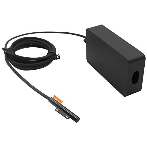 Original Pro Charger 44W 15V 2.58A Power Supply Compatible with Microsoft Surface Pro 6 Pro 5 Fits Model 1796 1800 Power Cord with 5V 1A USB Charging Port