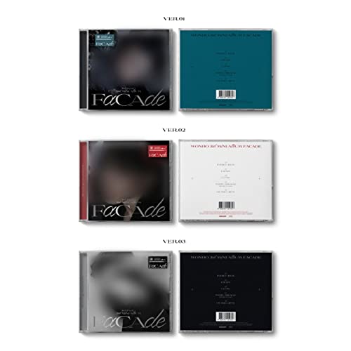 WONHO 3rd Mini Album Facade CD, Random Version