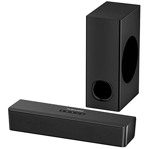 MODAIO 16-inch 140W TV Sound Bar with Subwoofer and Remote