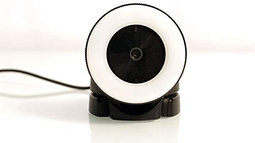 Kiyo: Full HD 1080p 30FPS / 720p 60FPS - Built in Adjustable Ring Light - Advanced Autofocus Feature - Streaming Web Camera (Renewed)