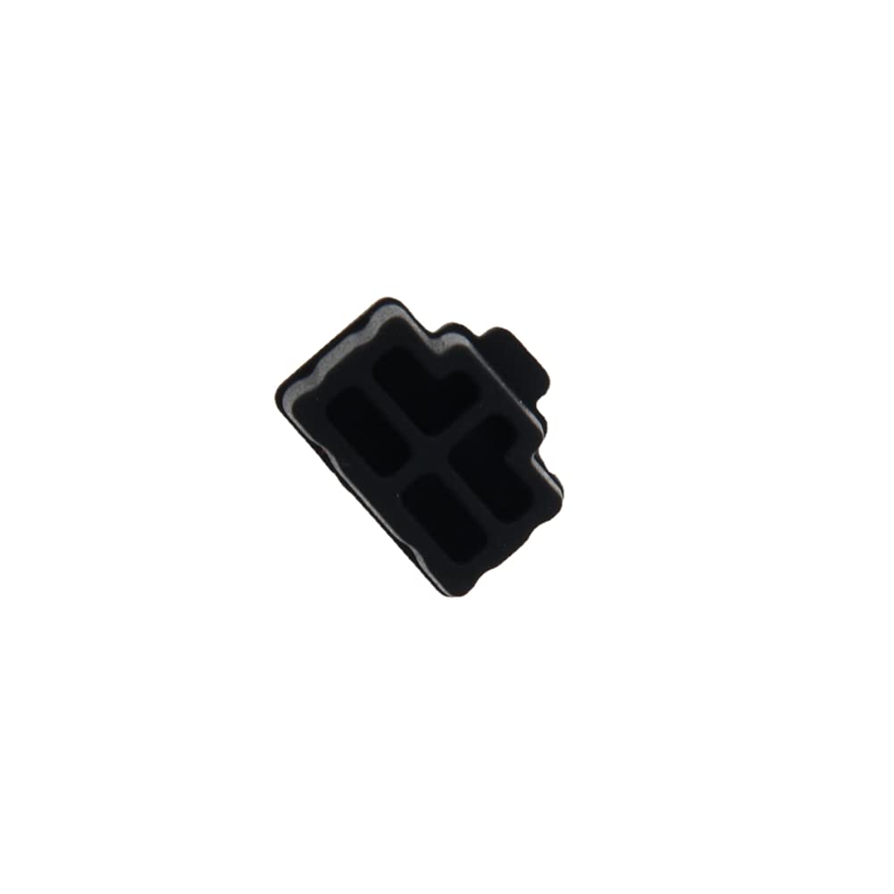 20Pcs Ethernet Hub Port RJ45 Silicone Anti-Dust Cover Plugs Protector Cap Port Stopper for Female Port Black for TV, Computer