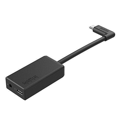 Pro 3.5mm Mic Adapter for (HERO8 Black/HERO7 Black/HERO6 Black/HERO5 Black) - Official Accessory