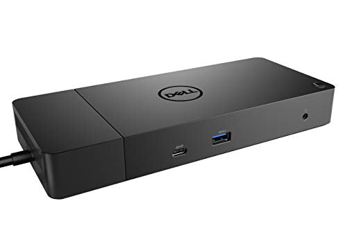 WD19 180W Docking Station with USB-C, HDMI, Dual DisplayPort, Black
