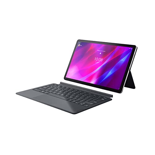 '- Tab P11 Plus - Tablet - 11" 2K Display - MediaTek Helio G90T Processor - 6GB Memory - 128GB Storage - Dolby Atmos - Android 11 - WiFi & Bluetooth - Long Battery Life - Keyboard Included