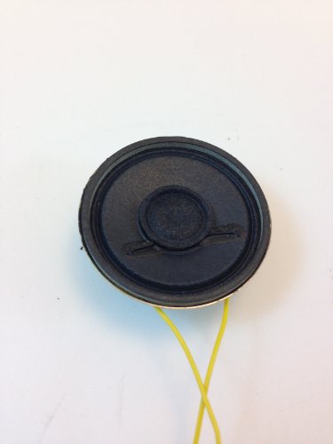 1-5/8" Full Range Speaker UNIBODY Button Magnet with 3" Leads (Single)