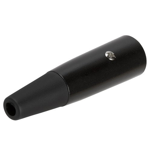 '- XLR Compact 3-Pin Male Jack Microphone Connector, MIC Speaker, Metal Audio Cable for Headset, Amplifiers, Mixers, Electric Drums, Mic Speaker - Black