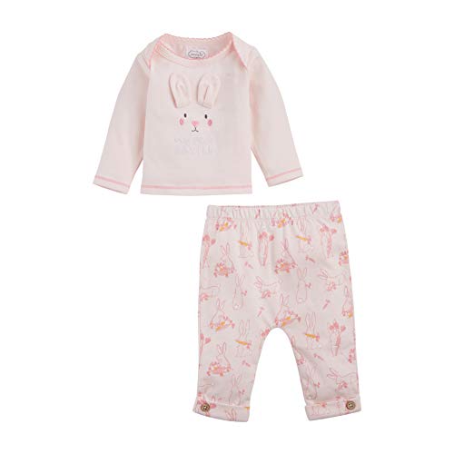 Baby Girls' First  2 Piece Set, Pink, 0-3 Months
