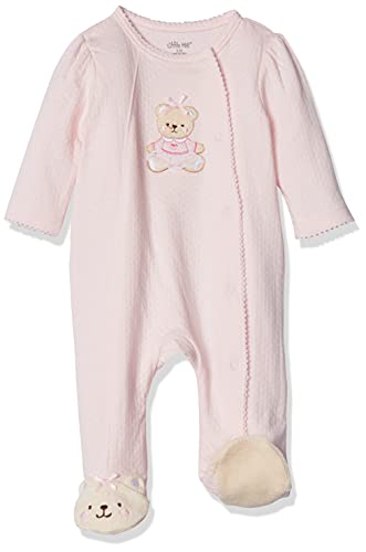 '-Girls   Sweet Bear Footie, Light Pink, 6 Months