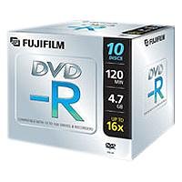 10 x DVD-R - 4.7 GB ( 120 Min. ) 16x - Jewel Case (Schachtel)