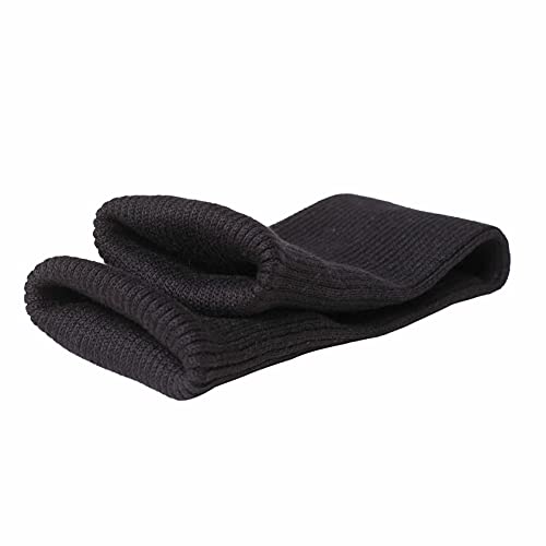 Cuffs for Sleeves, Ribbing Fabric, for Children's Jacket Sewing (Black, 40x7cm)