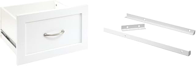 Wood Drawer and Bracket Set for Closet Storage